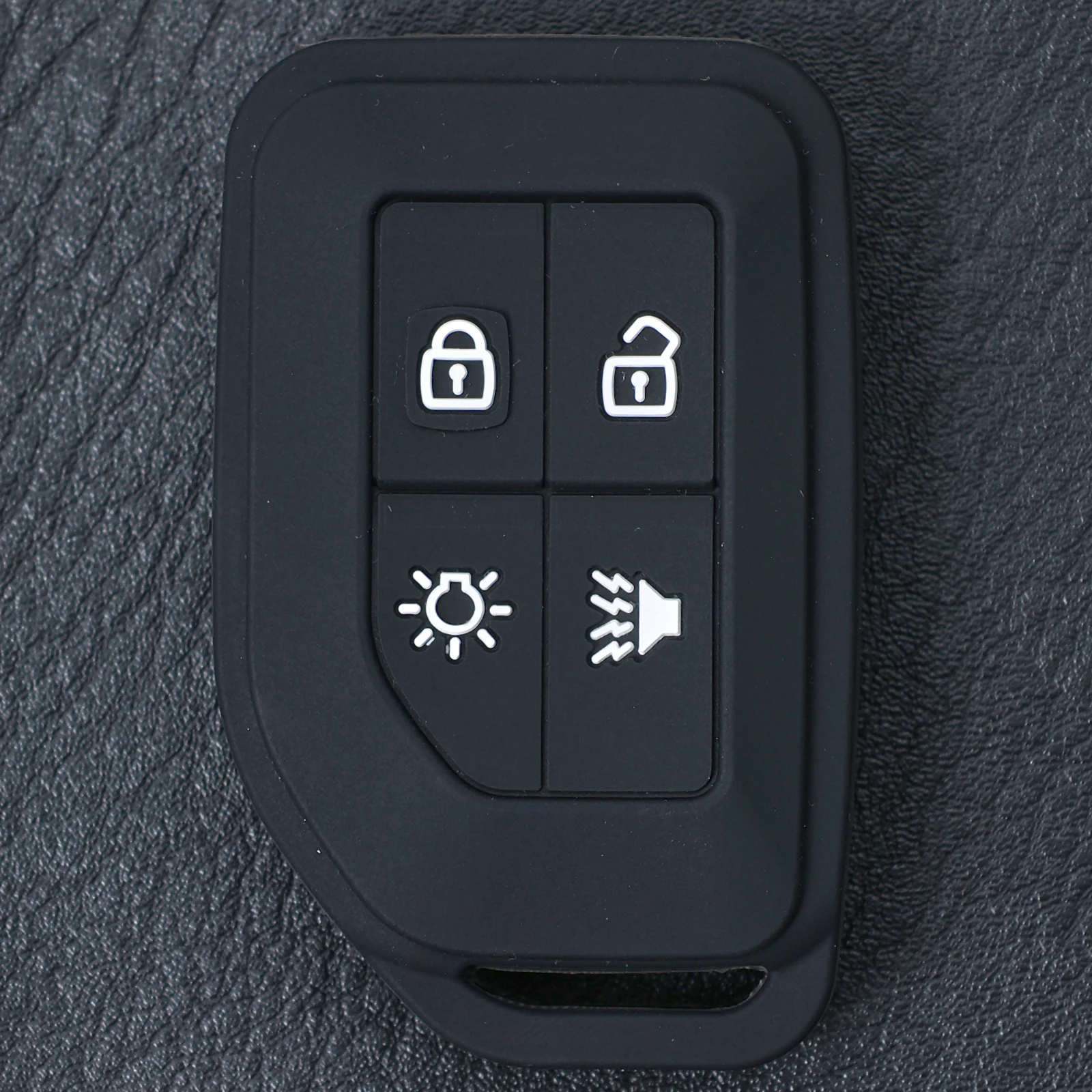 4 Button Silicone Smart Remote Car Key Chain Ring Cover Case Shell Protector For Volvo Truck FH16 CARGO 555 FM Interior styling
