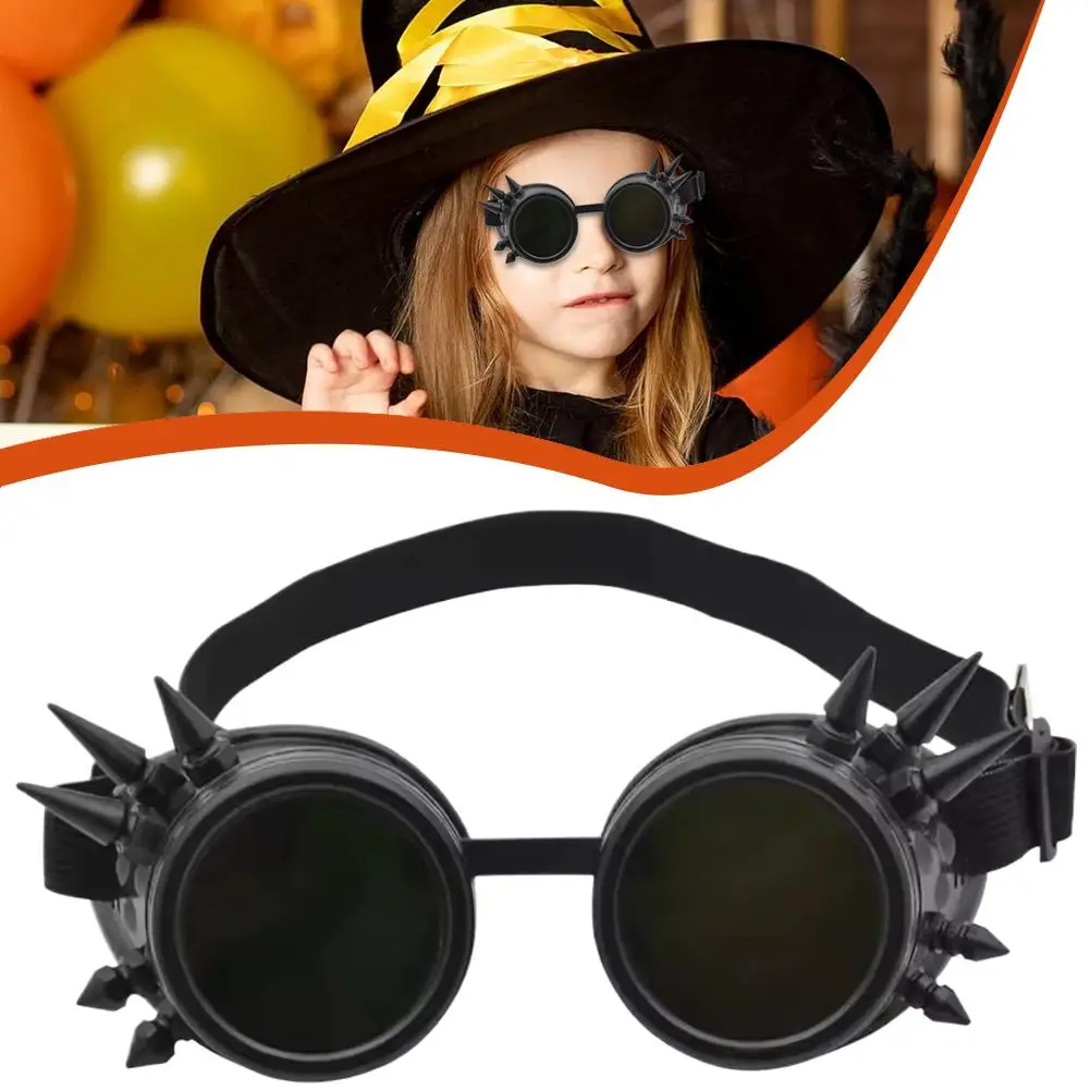 

6 Styles Motorcycle Riding Halloween Party Cosplay Retro Props Steampunk Costume Decorations Goggles Glasses Street A7R6