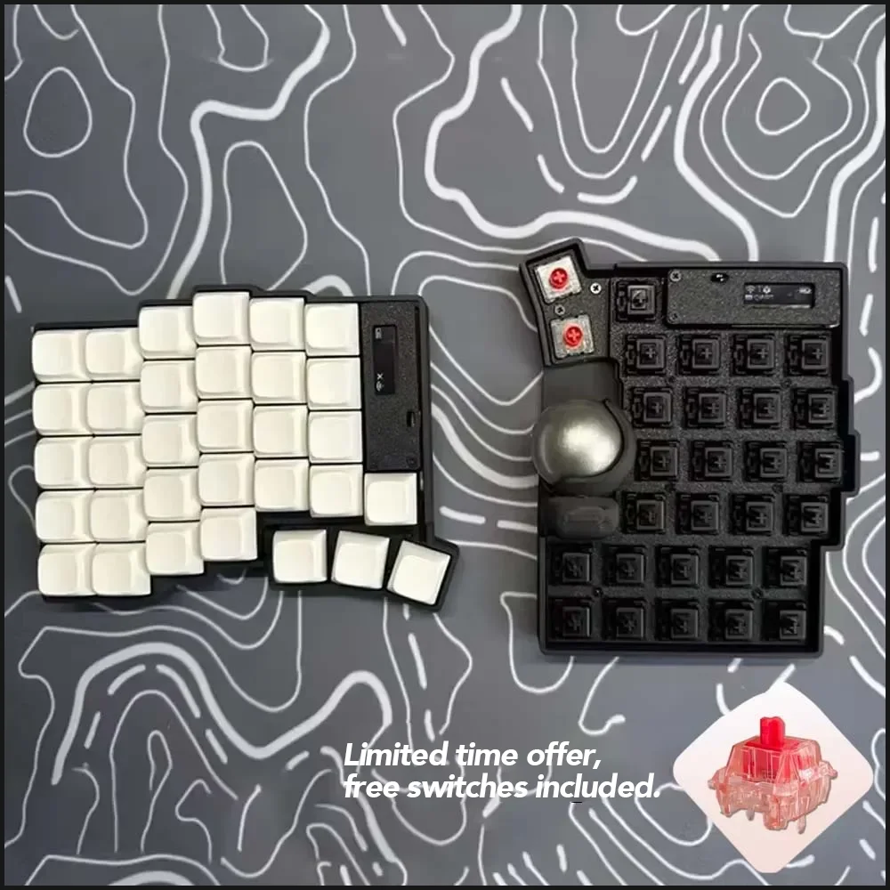 Keyball 39/44/61 分割キーボード ZMK対応 トラックボール付き