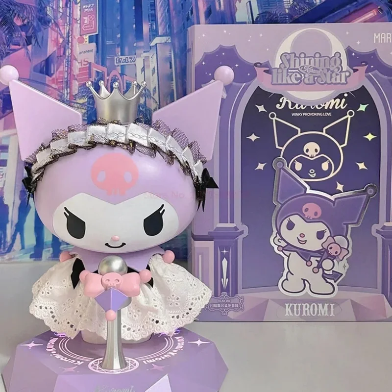 

Sanrio аниме Kuromi Bluetooth динамик Kawaii Kuromi сценические звезды динамик аниме Soundbox Рождественское украшение подарок для девушки