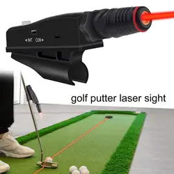 Golf Putter Trainer Sight Portable Adjustable Golf Putter Laser Sight Golf Putting Aim Corrector Golf Putting Aim Line tool