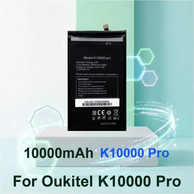 Replacement Mobile Phone Battery For Oukitel K10000 Pro K10000Pro K10000 Pro 10000mAh