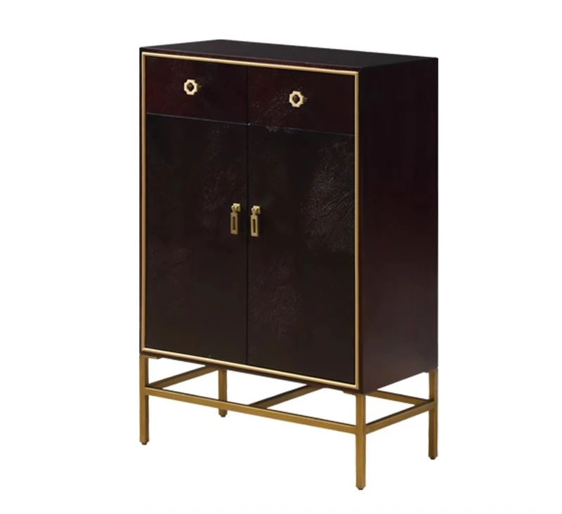 

Shoe cabinet, integrated door entrance against the wall, solid wood custom modern simple storage cabinet