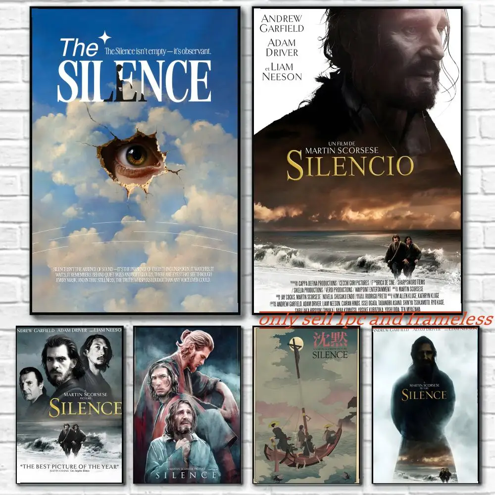 Epic Period Movie S-Silence Poster Wall art poster paintings are suitable for clubs living rooms and bedroom