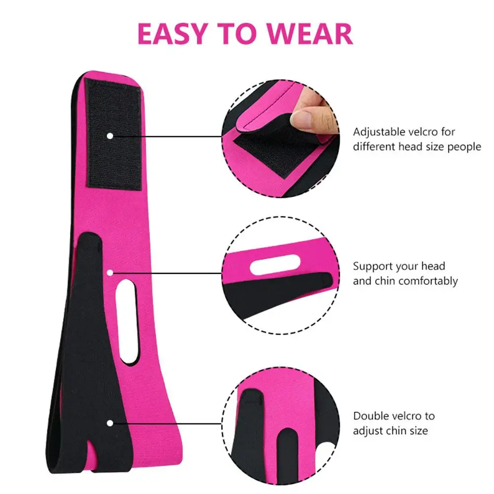 Hot Elastico Viso Dimagrante Benda V Linea Viso Shaper Donne Mento Guancia Sollevamento Cintura Massaggio Facciale Cinghia Viso Cura Della Pelle Bellezza