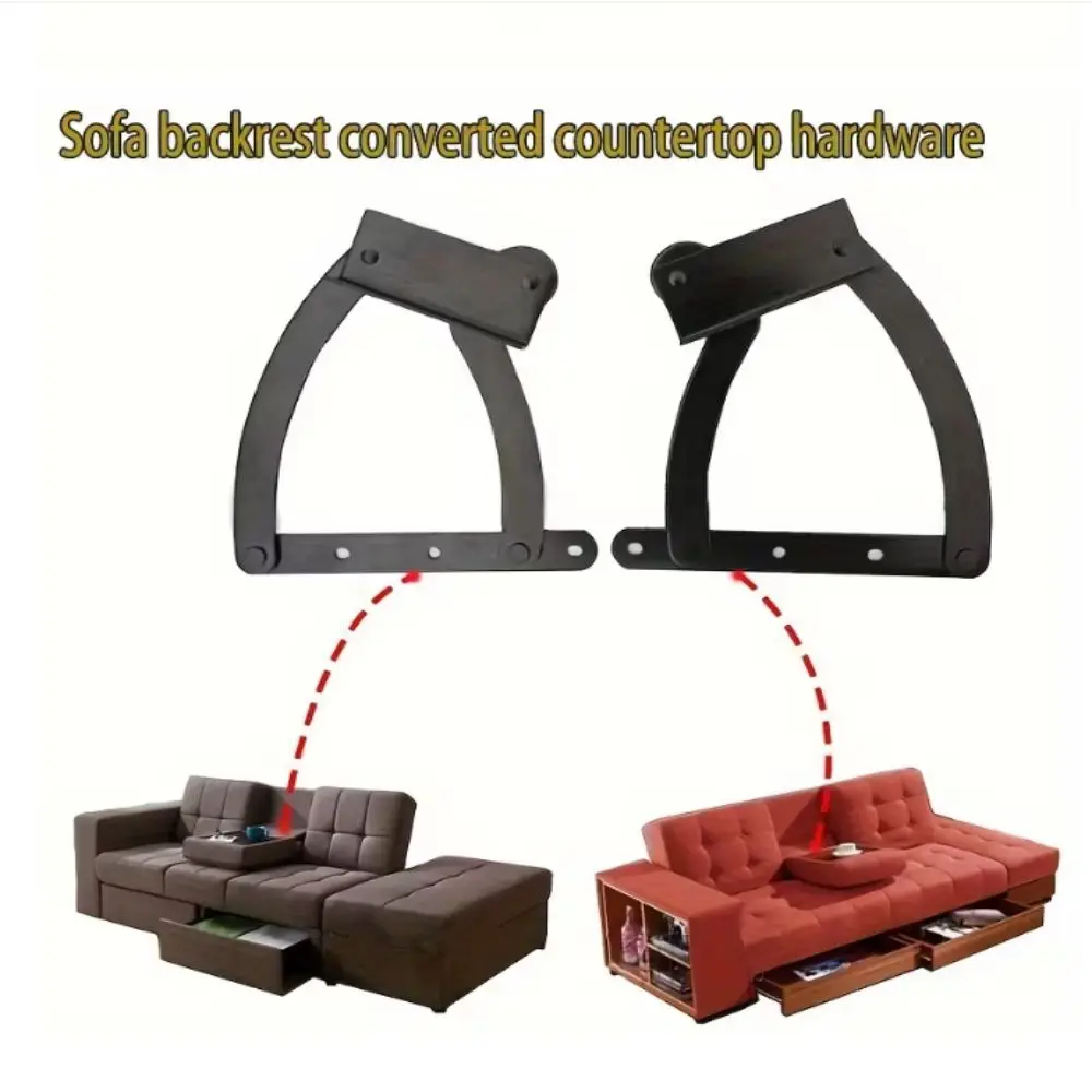 

2 шт. многофункциональных телескопических скрытых кронштейнов для диванов и ящиков, регулируемые опорные кронштейны скрытого монтажа