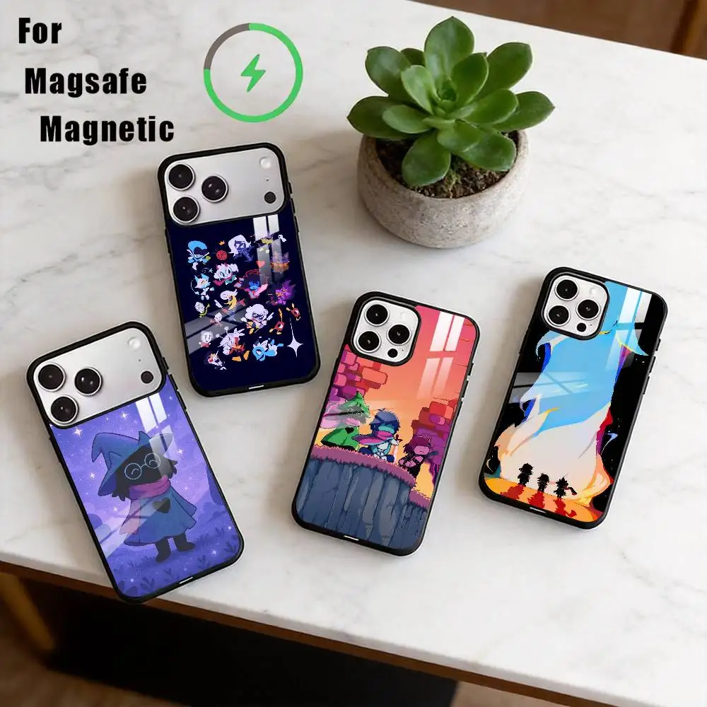 

GAME Deltarune Phone Case For iPhone17,16,15,14,13,12,11 Plus,Pro Magnetic with Magsafe Wireless Charging