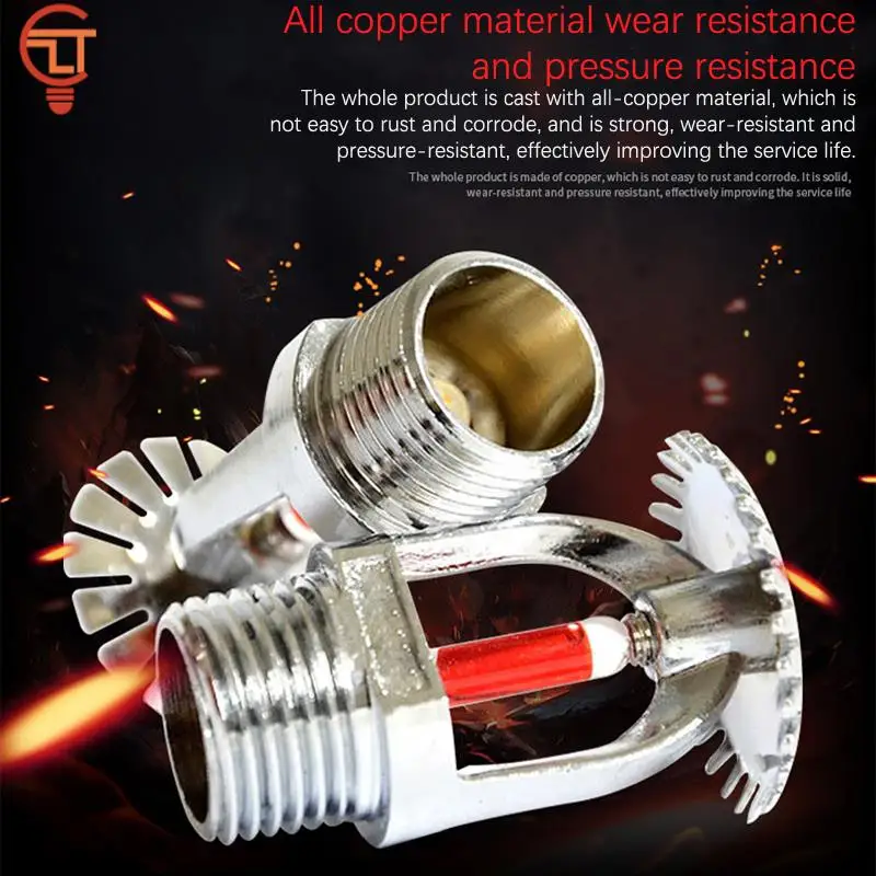 מתכת 68 מעלות תלוי עבור כיבוי אש מערכת הגנת ממטרה ראש תלוי ממטרות צד נסתר אש ממטרה