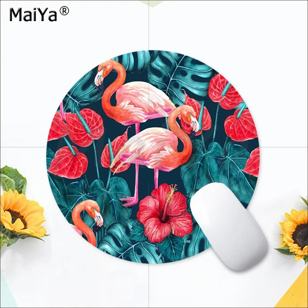 Flamingo Mousepad Rubber Small Speed Version Game Computer Keyboard Office Table Mat PC Laptop Mouse mat Writing Desk Mats