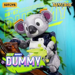 52TOYS Beastbox BB-67 DUMMY Deformation Toys Action Figure, Collectible Converting Toys, with 4cm storage box