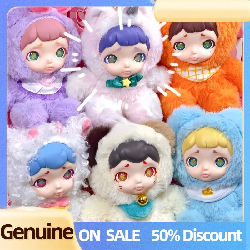 

Original Laura Cute Pet Dessert Shop Series Blind Box Vinyl Plush Pendant Trendy Doll Garage Kit Desktop Ornament Toy Girl Gift