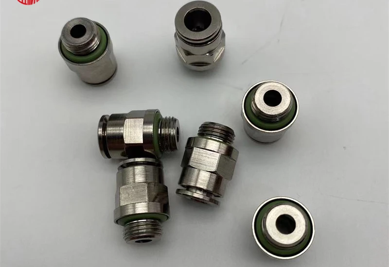 10pcs Nickel plated brass all-metal quick connector NPQH-D-G18-Q6-P10 578339