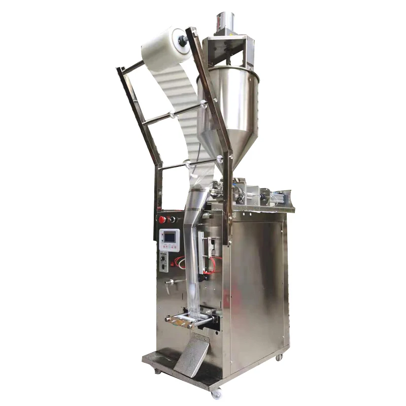 Automatic Tomato Liquid Paste Packer Sealing Machine Bagged Sachet Sweet And Spicy Sauce Soybean Paste Filling Packing Machine