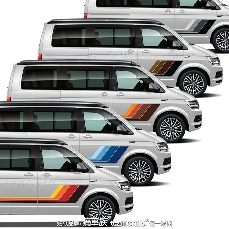 

Car Vinyl Sticker FOR Volkswagen CALIFORNIA T5 T6 T7 body exterior modification customized fashion sports Decor Accessories
