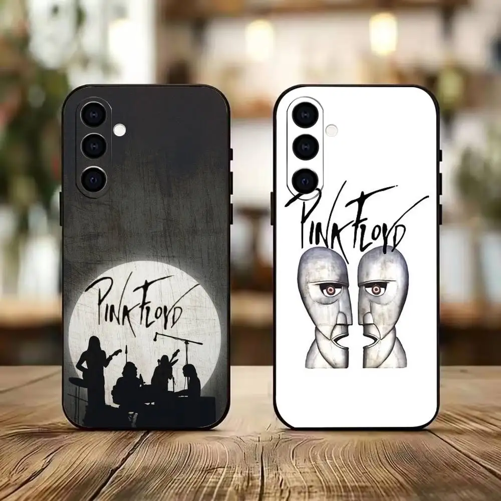 Team Pink-es F-Floyd-es  Phone Case Black Silicone Soft For Samsung A73,A72,A71,A70,A53,A52,A51