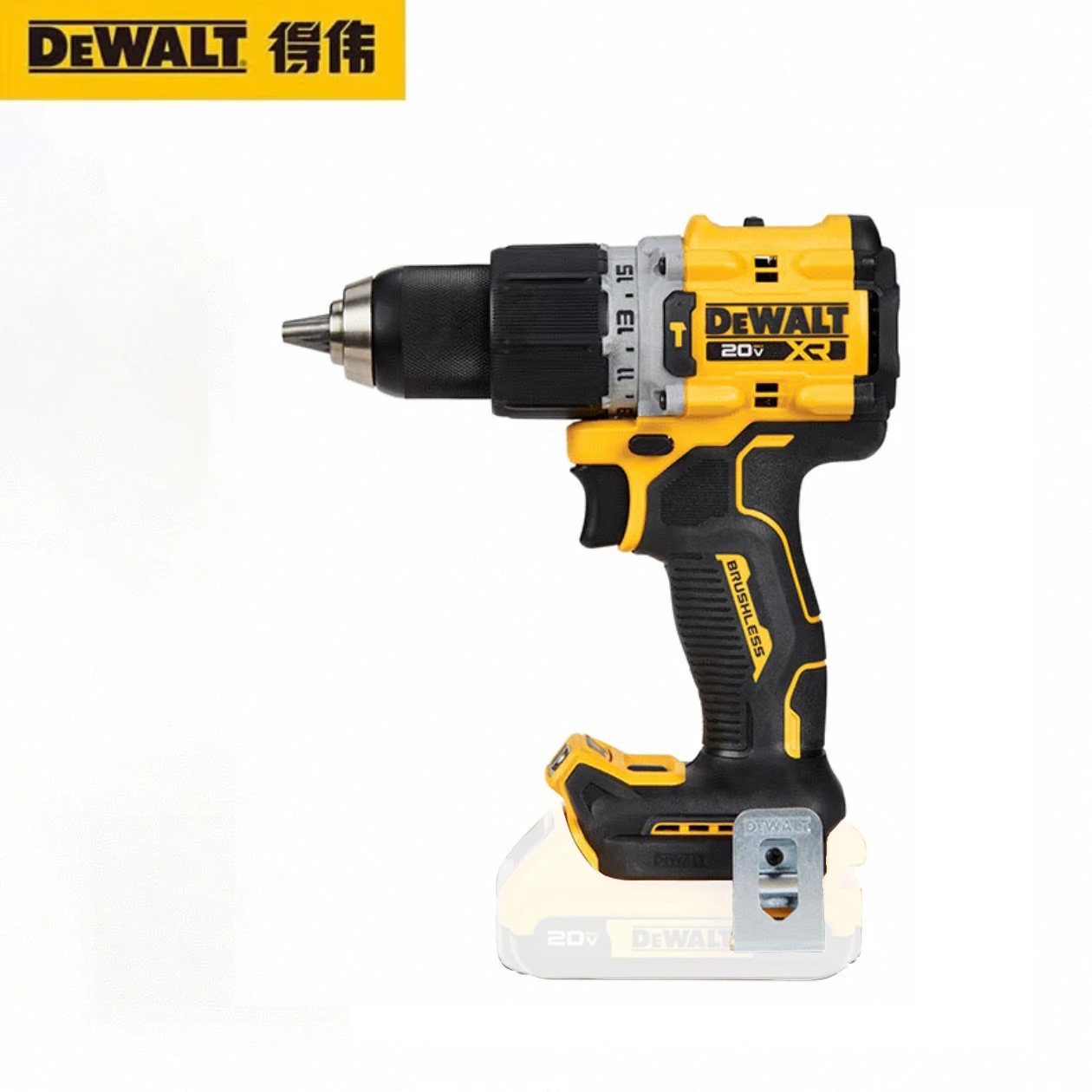 

DEWALT Аккумуляторная ударная отвертка с литиевой батареей 20 В Перезаряжаемая бесщеточная электрическая отвертка Ручная дрель Ударная дрель DCD805