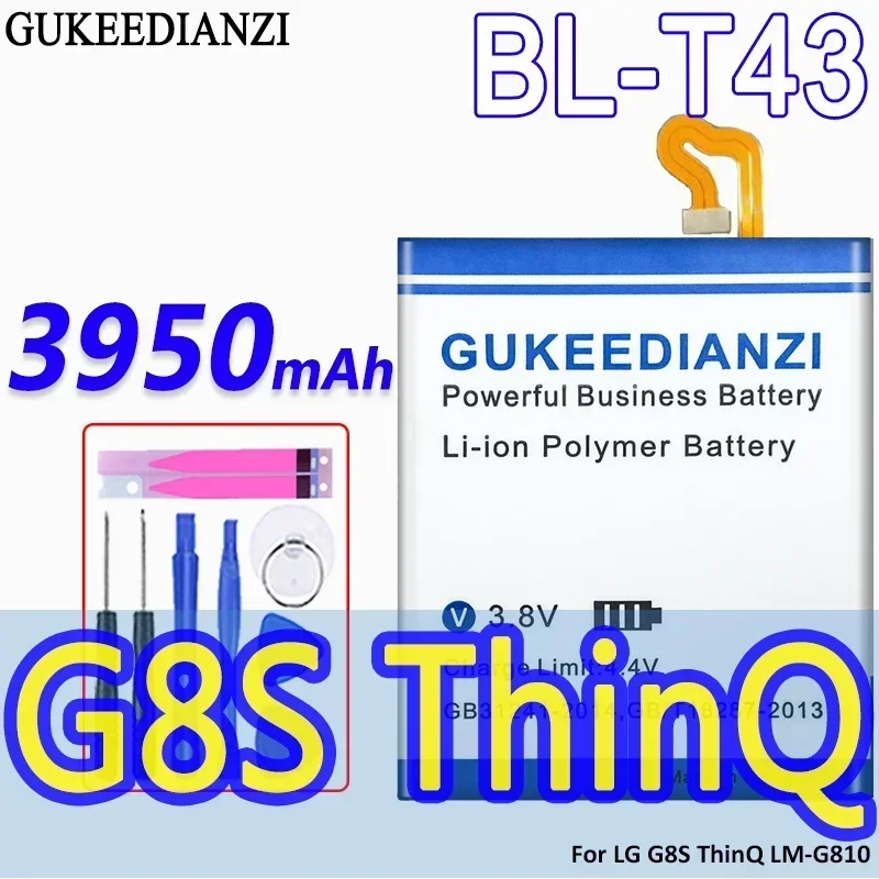 

BL-T43 3950 мАч для LG G8S ThinQ LM-G810 аккумулятор для мобильного телефона высокой емкости