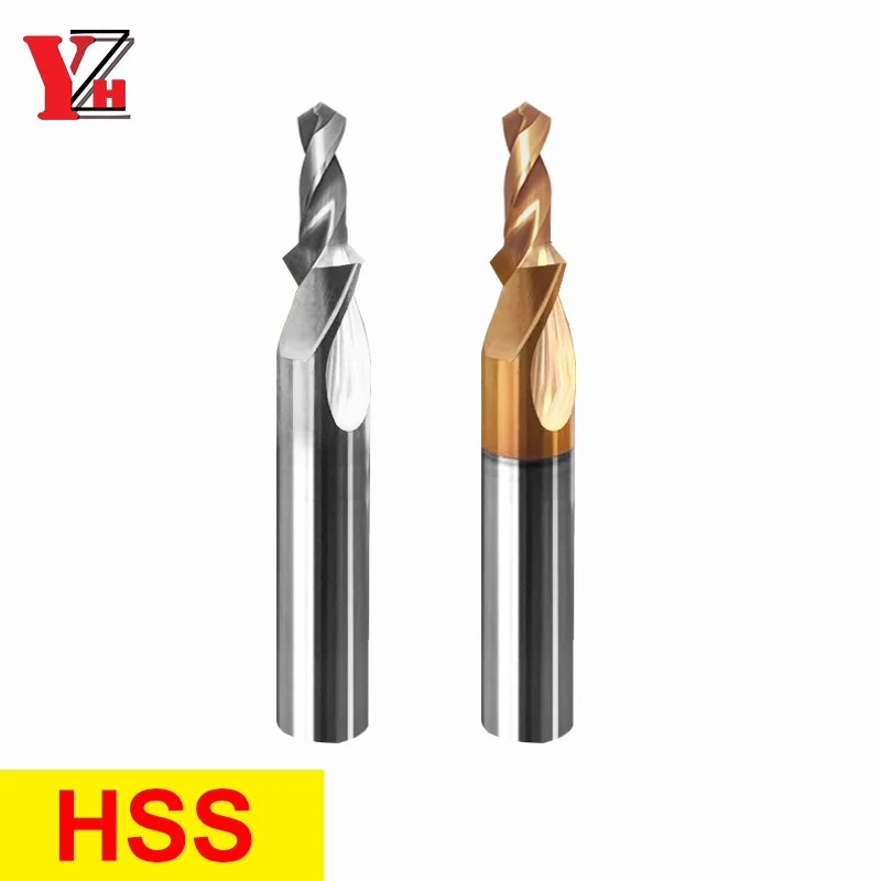 Customized HSS 6542 Twist Step Drill Titanium coating With 45 Degree