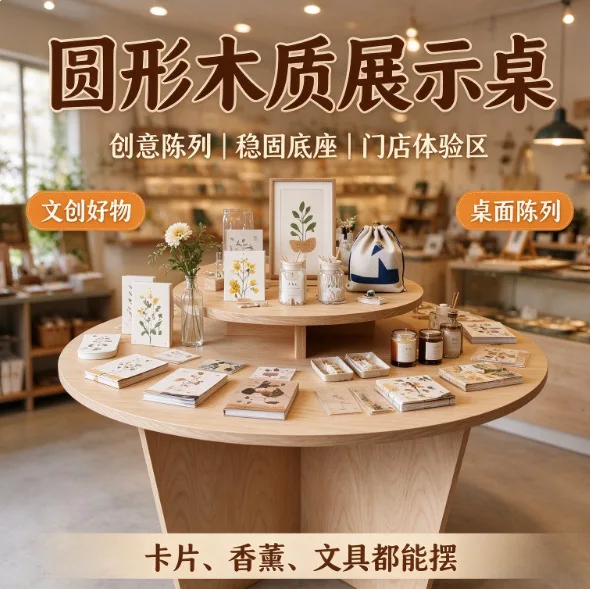 Clothing store merchandise Nakajima booth shelf display case promotion desk free of punching