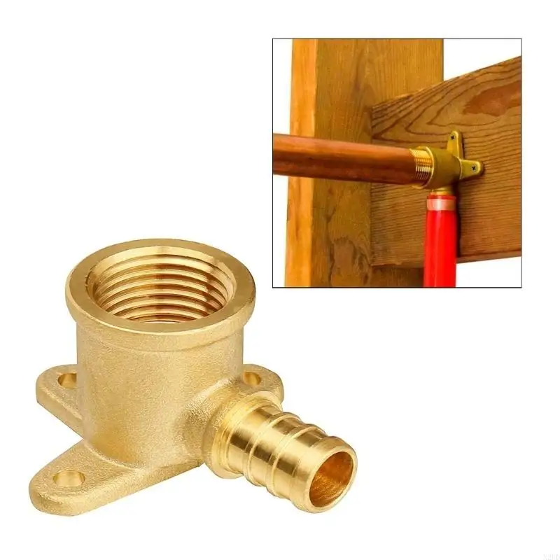 Coppers accesorios enjuague cae codo del oído pulgada 3/4 pulgadas adaptador roscado n2ud