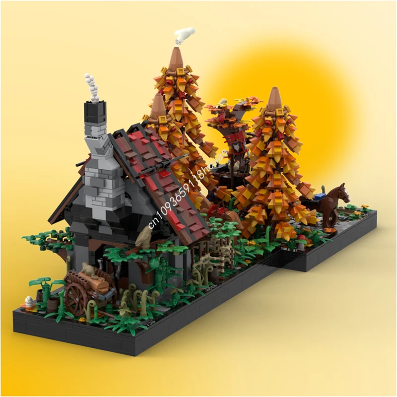 

5781pcs MOC Tribute the 90s Castles Castle Model Building blocks Brick DIY idea creative Birthday toys Kids Christmas gifts