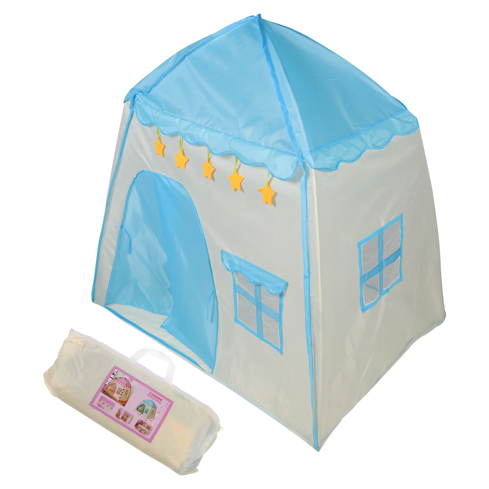 Casetta da gioco per bambini Tenda portatile per bambini Tenda pieghevole per interni del castello del principe (rosa) tenda da gioco per bambini casetta da gioco per bambini