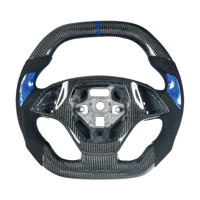 

C7 LED RPM Real Carbon Fiber Wheel Fit C7 Convertible Steering Wheels