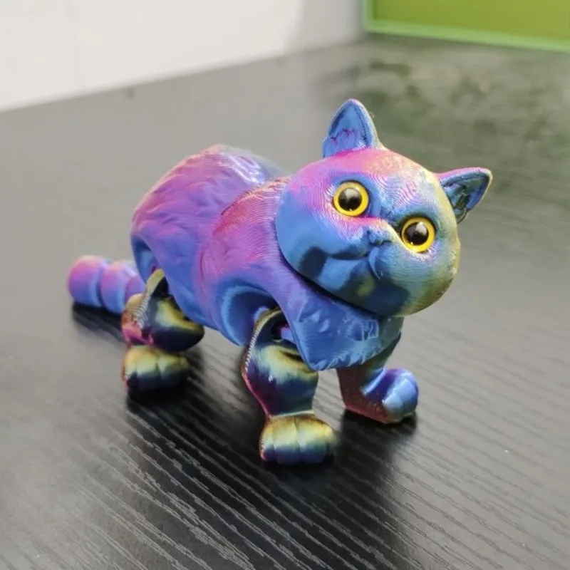 3d фигурки декор для комнаты 3D Printed Cute Cats Tail Joint