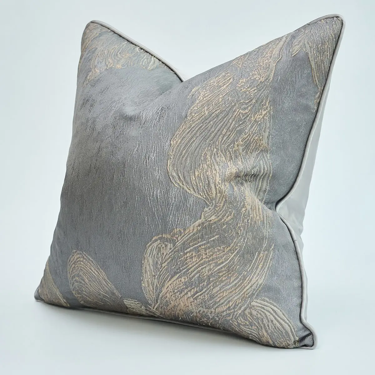Design Luxury Sofa Cushion Cover Geometric Grey Pillow Cover for Home Hotel Sofa Bedroom Decoration 30x50 45x45 50x50 60x60cm