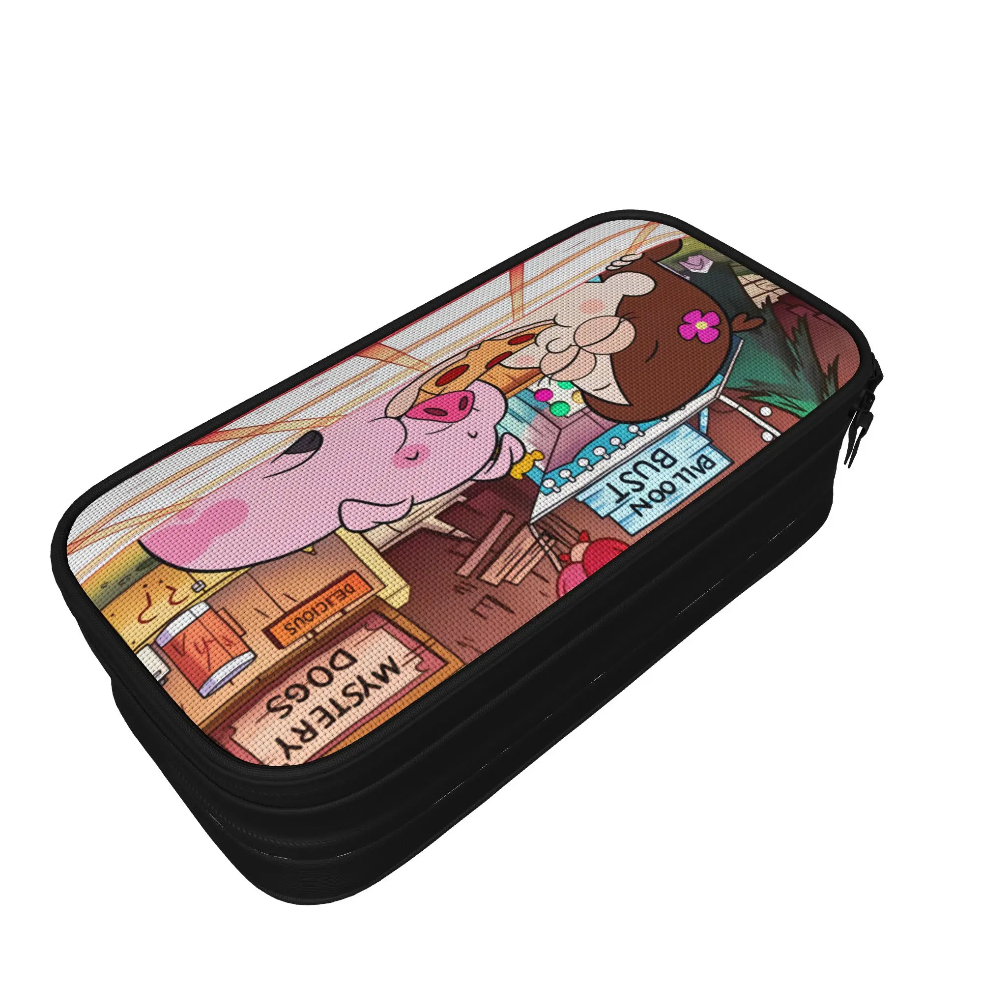 Mabel Pencil Case G-Gravity Falls Boy Girl Vintage Pencil Bag Design Back To School Pencil Cases Stationery Organizer