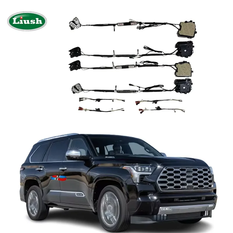 

Lock Actuators Aftermarket Power Suction Door System Retrofit Kits for Toyota Sequoia XK80 SUV 2023 Soft Close Car Doors