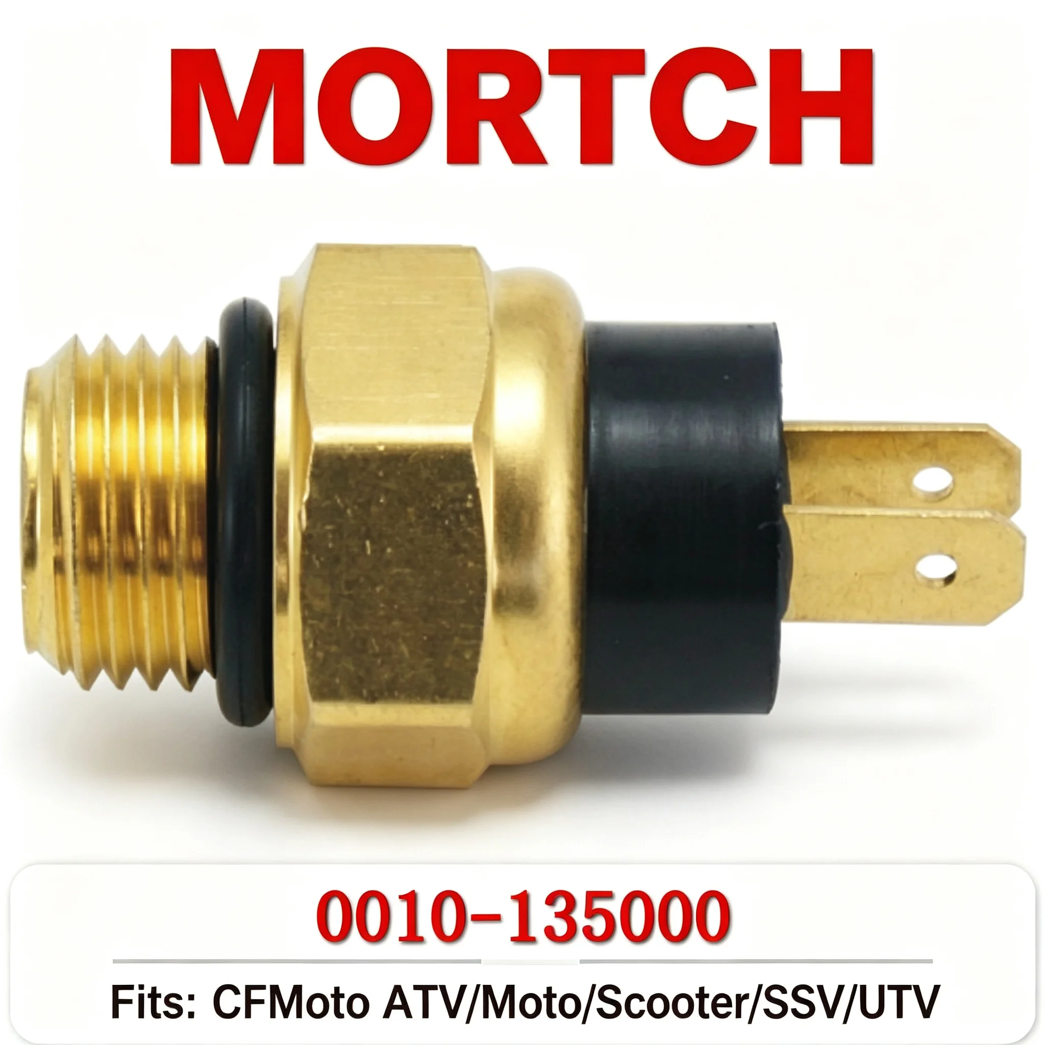 Thermo Switch 0010-135000 For CFMoto CF250T-420500 Coolant Temperature Sensor Motorcycle Scooter SSV UTV Engine Parts