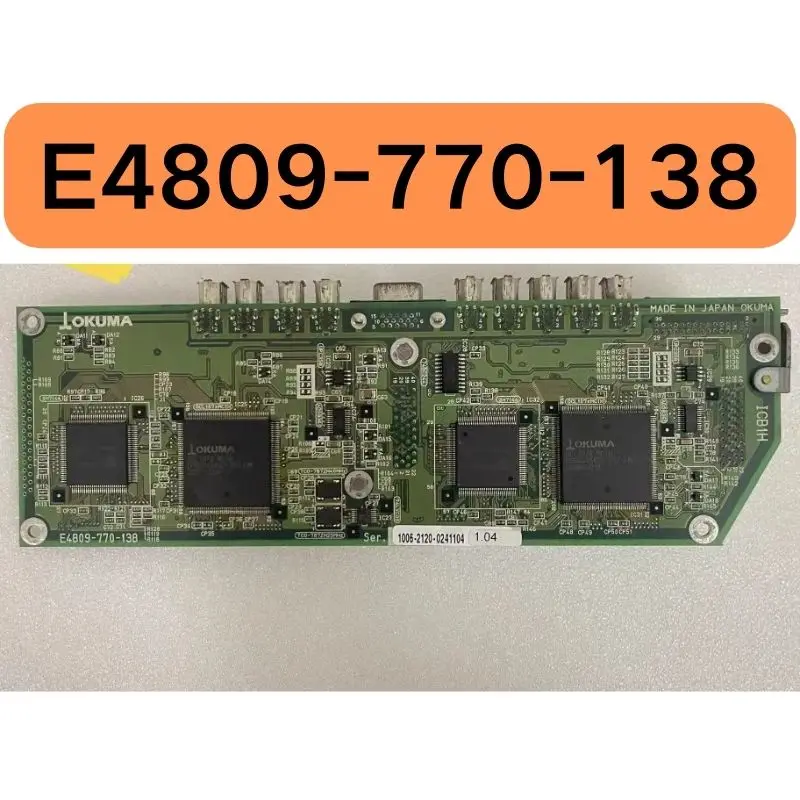 

The second-hand E4809-770-138 motherboard tested OK and its functions are intact