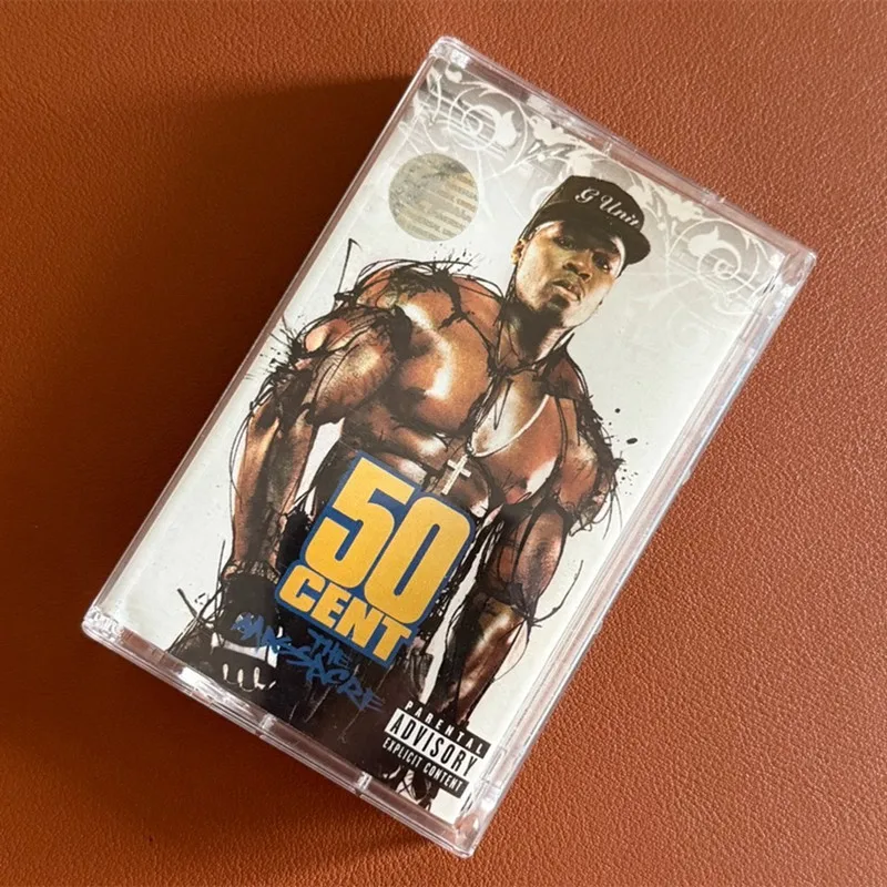 

Hip Hop 50 Cent Curtis Jackson Music Tape The Massacre Album God Gave Me Style Cassettes Cosplay Walkman Car Soundtracks Box