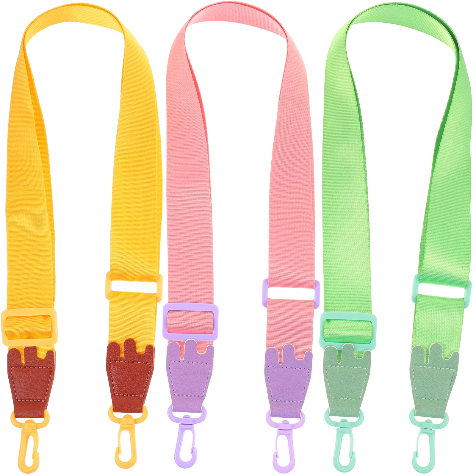 3 Pcs Water Bottle Strap Kettle Kids Carriers Portable Straps Metal Holders for Hiking Nylon Drinking Child Picnic