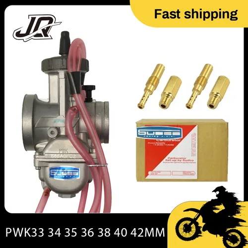 Para carburador KEIHIN PWK 33 34 35 36 38 40 42mm piezas de carreras Scooters Dirt Bike ATV Power Jet 250cc motocicleta de gran calibre