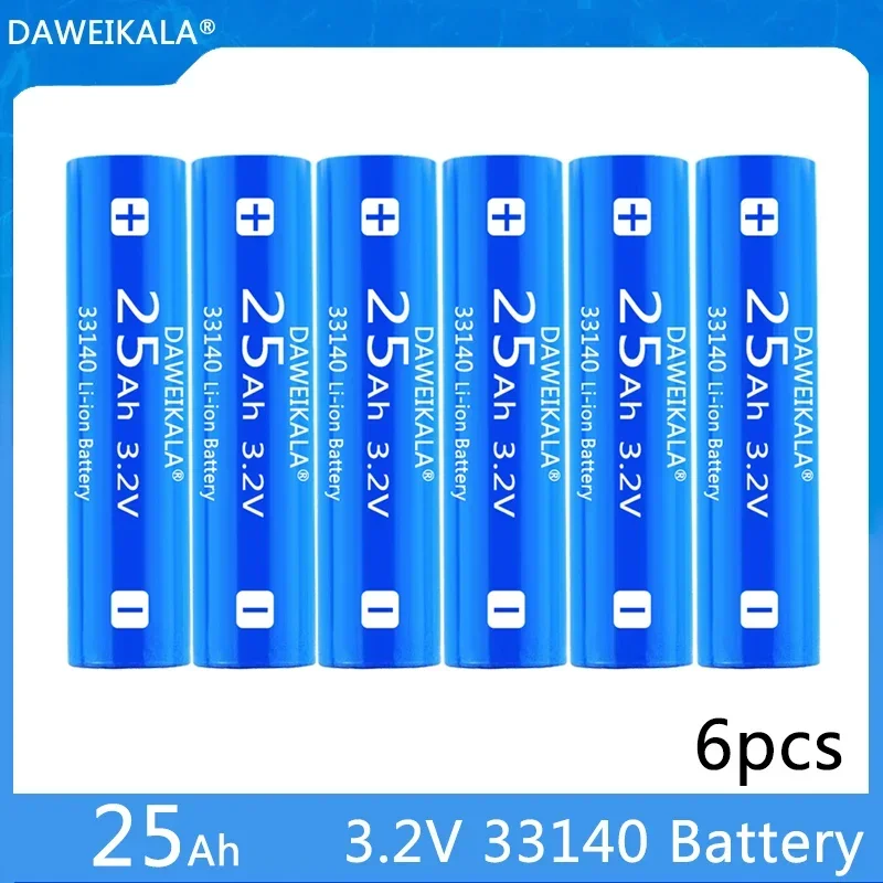 2024Bicicleta Eléctrica 33140 v, 25Ah, lifepo4, 12v, 24V, 36V, 48V, 20AH, 30AH, autocaravana, scooter noved de 3,2