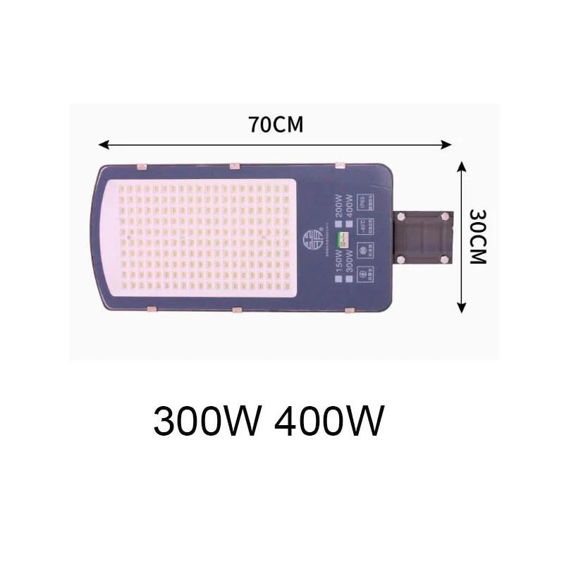 Farola LED 200W 300W 400W farola LED AC85-265V reflector para exteriores IP67 impermeable jardín carretera calle