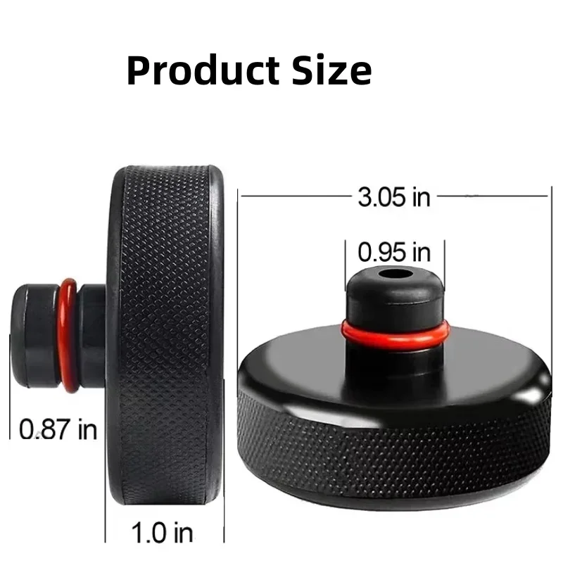 For Tesla Model3/Y/S/X Rubber Lifting Jack Pad Adapter Lift Point Repair Tool Pucks Chassis Stands Styling Suitable Accessories