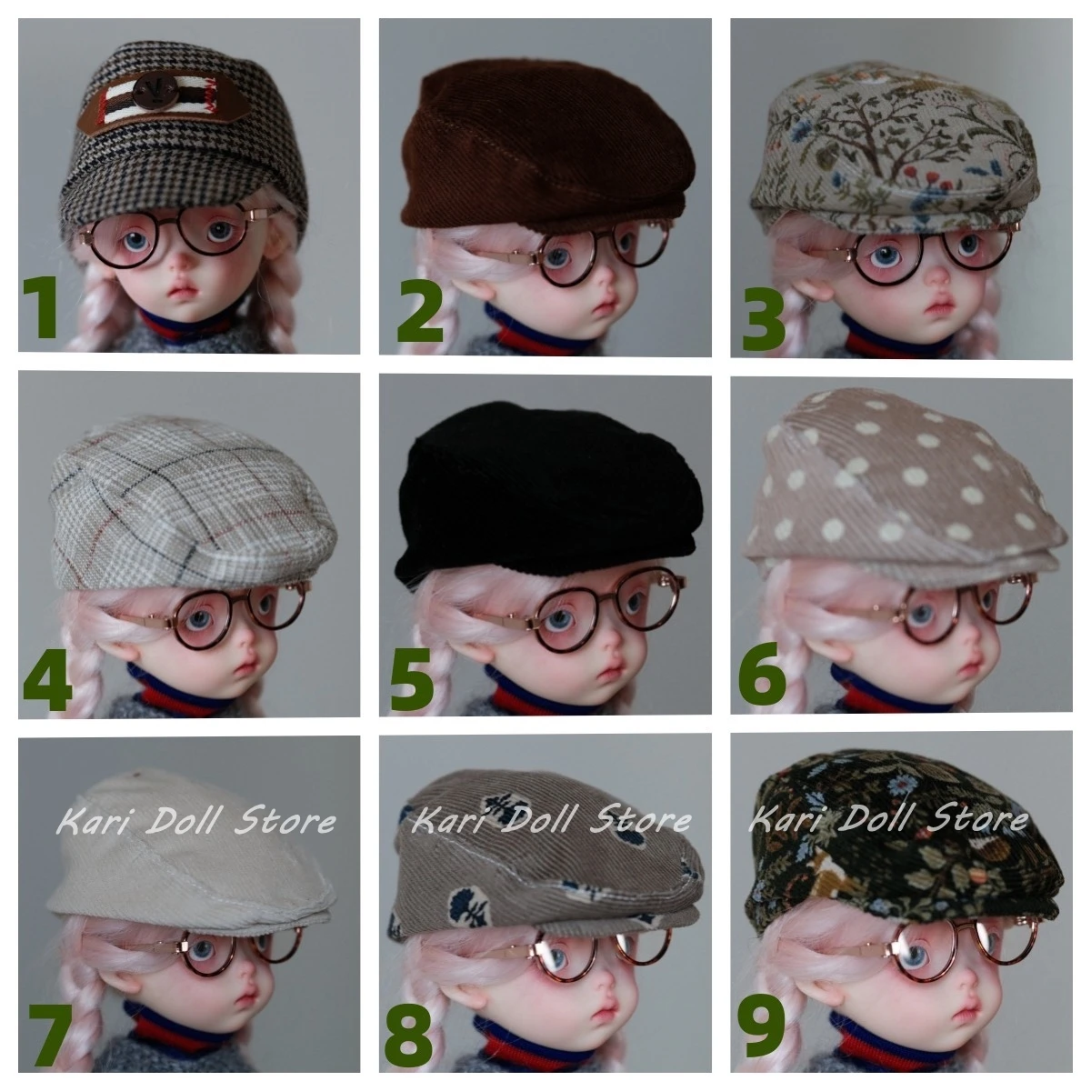 Kari Doll Clothes peaked cap for Landazz Landoudou Doll