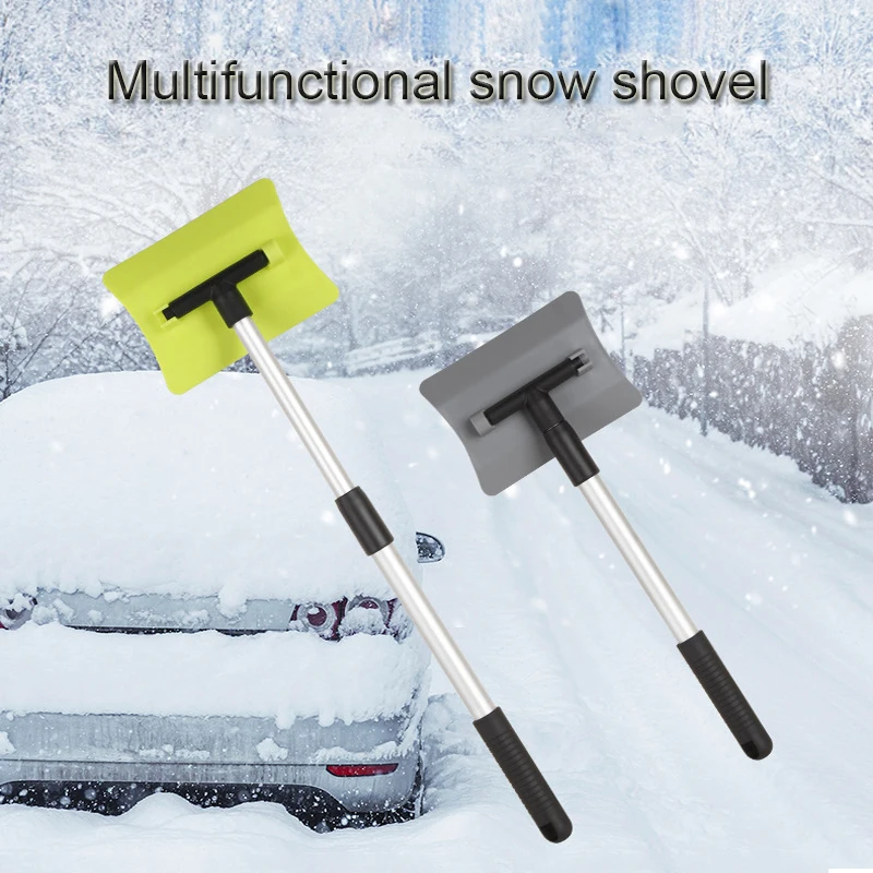 Car Ice Scraper Snow Removal Car Windshield Window Snow Cleaning Scraping Tool Auto Ice Breaker Snow Shovel Auto Accessories