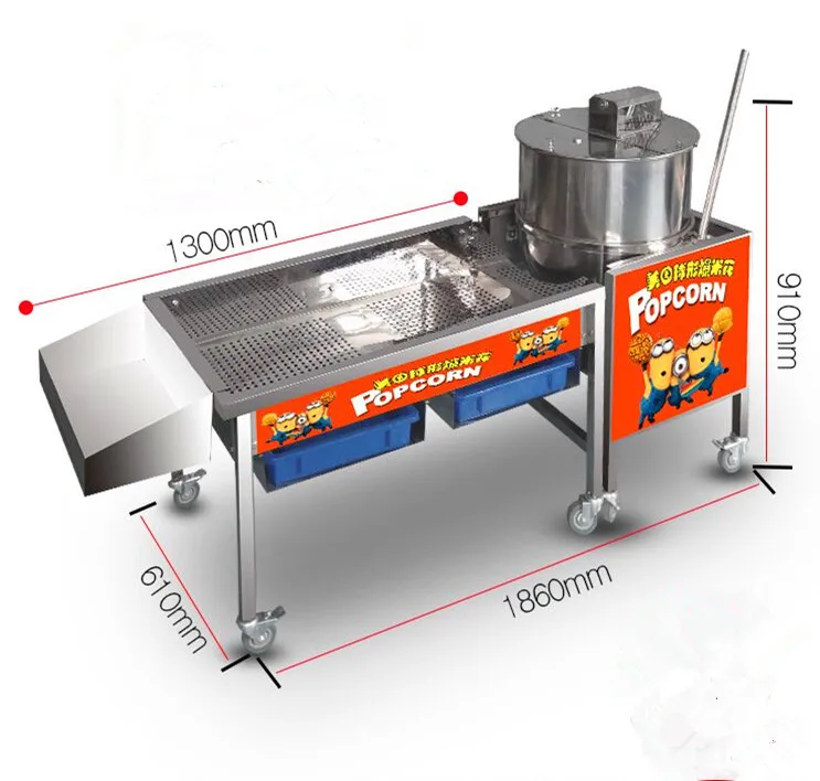 

Commercial Popcorn Popper Machine