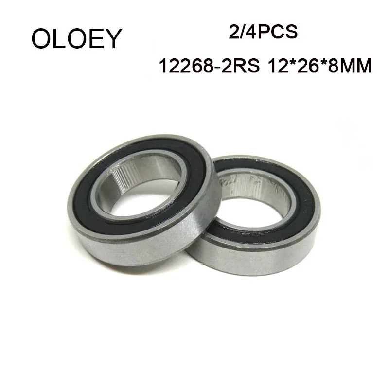 2/4Pcs 12268 2RS 12X26X8 Mm Niet-standaard 6901 Rs Lagers MR12268 Rs 12268RS 12*26*8 Mm Fiets Trapas & Hub Lager