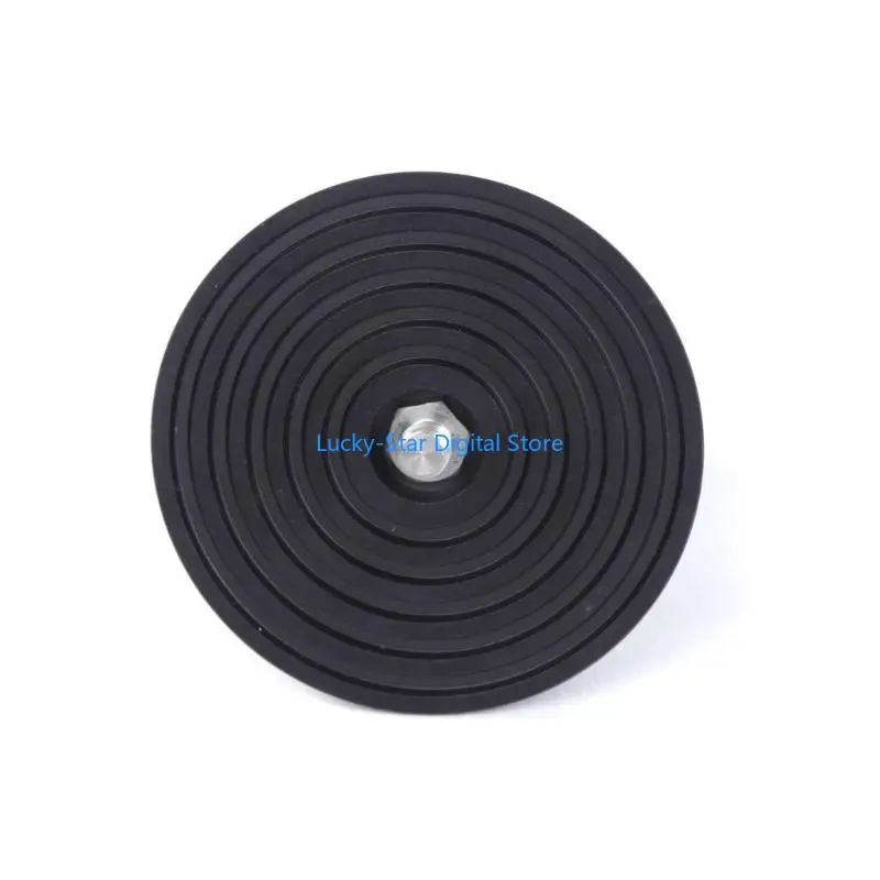 N7MC Precise Aluminum 100mm Half Round Flat to Bowl Adapter Converter for Gimbals Base Universal Tripod Connectors - Image 2