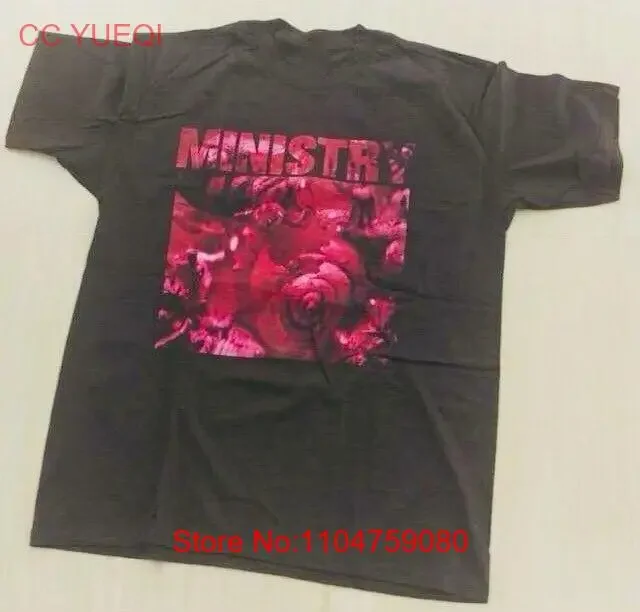 Ministry The Fall T Shirt For Fans Black vintage Washed Soft fashion Comfortable Slightly Stylish graphic Unisex