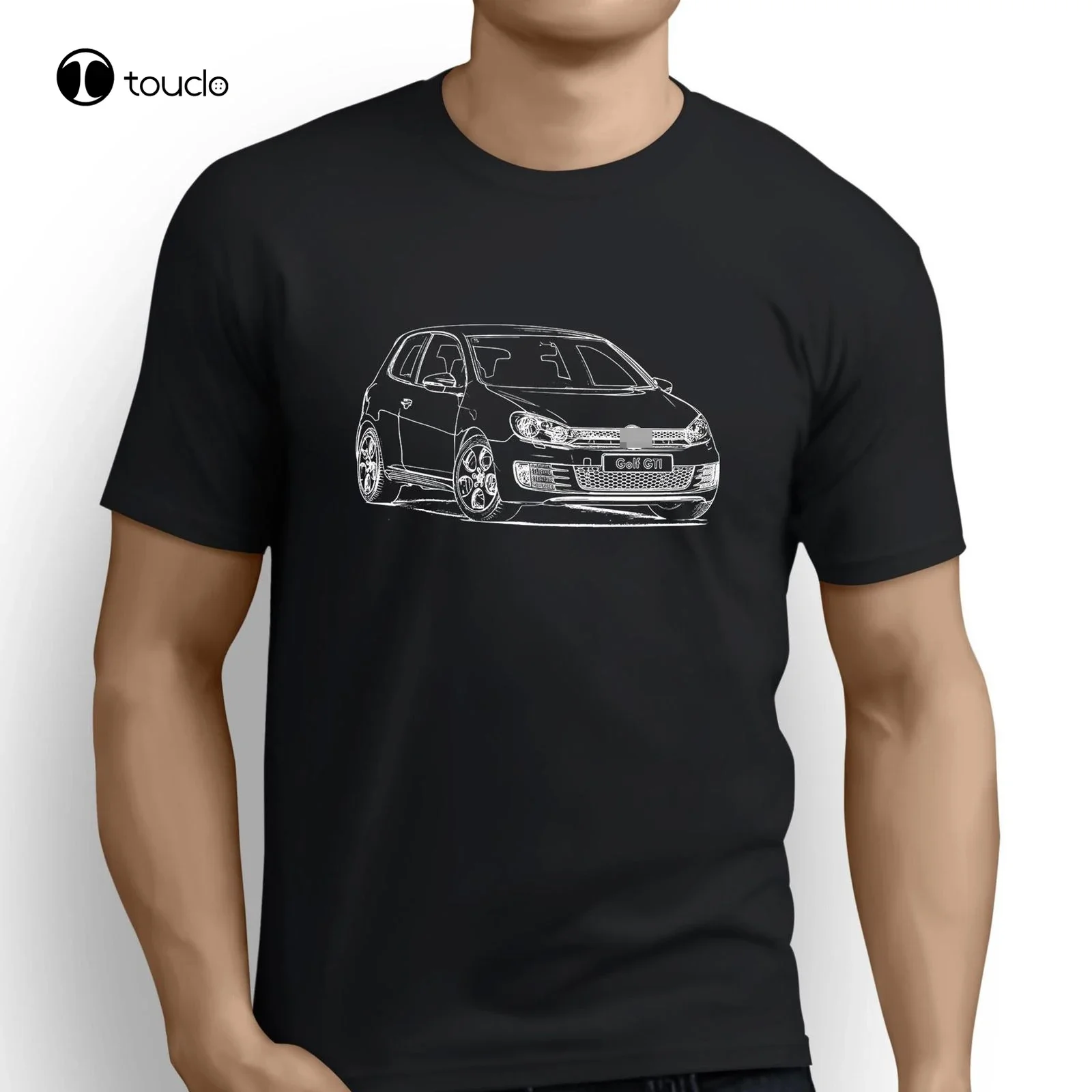 In Summer Of Pop Cotton Man Tee Japanese Car Fans Golfs Gti Mk6 Band Shirts