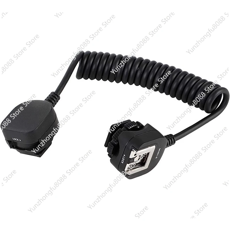 

1pc Flash TTL Flash Cable High-speed Synchronous MI Hot Shoe Cable, for A7 Series, Only Synchronization Cable