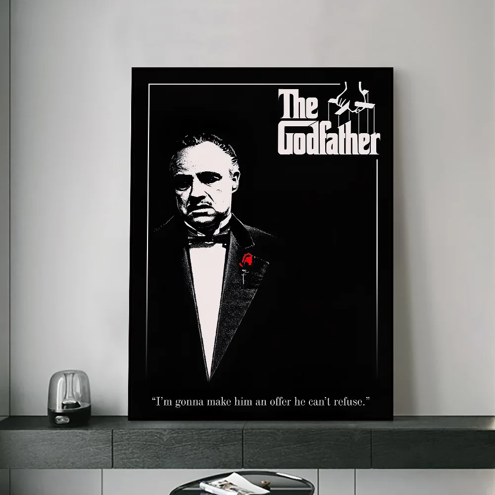 ملصقات الفيلم الكلاسيكي - سادة في تاريخ السينما العالمية - ديكور حائط عتيق، لوحة فنية جدارية على القماش لديكور المنزل