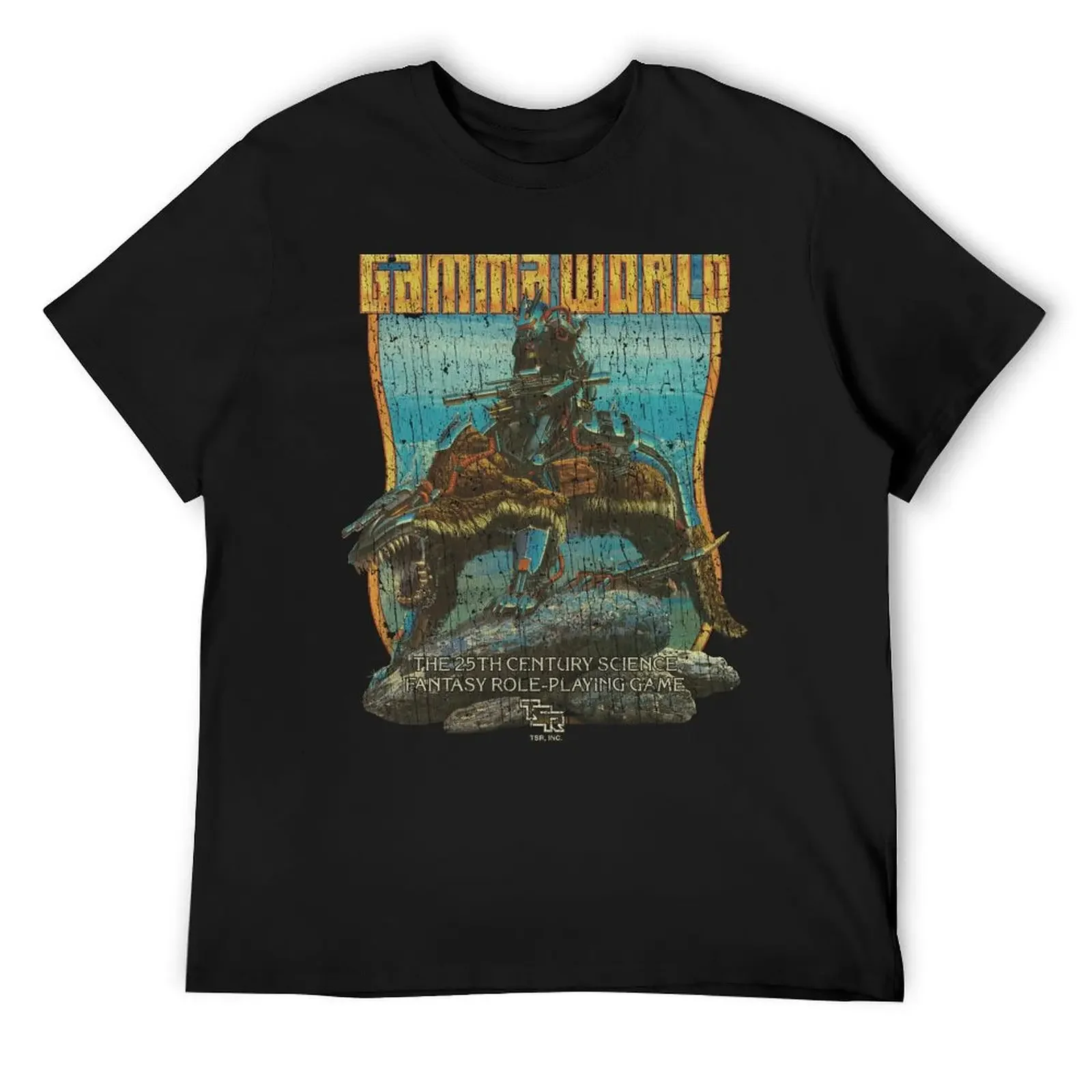 Gamma World 1978 T-Shirt vintage plus size tops mens graphic t-shirts anime