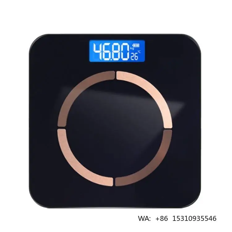 Best 180kg 396lb Human Personal Analysis Scale App BMI Calorie Fat Weight Balance Bathroom Digital Smart Body Weighing Scale